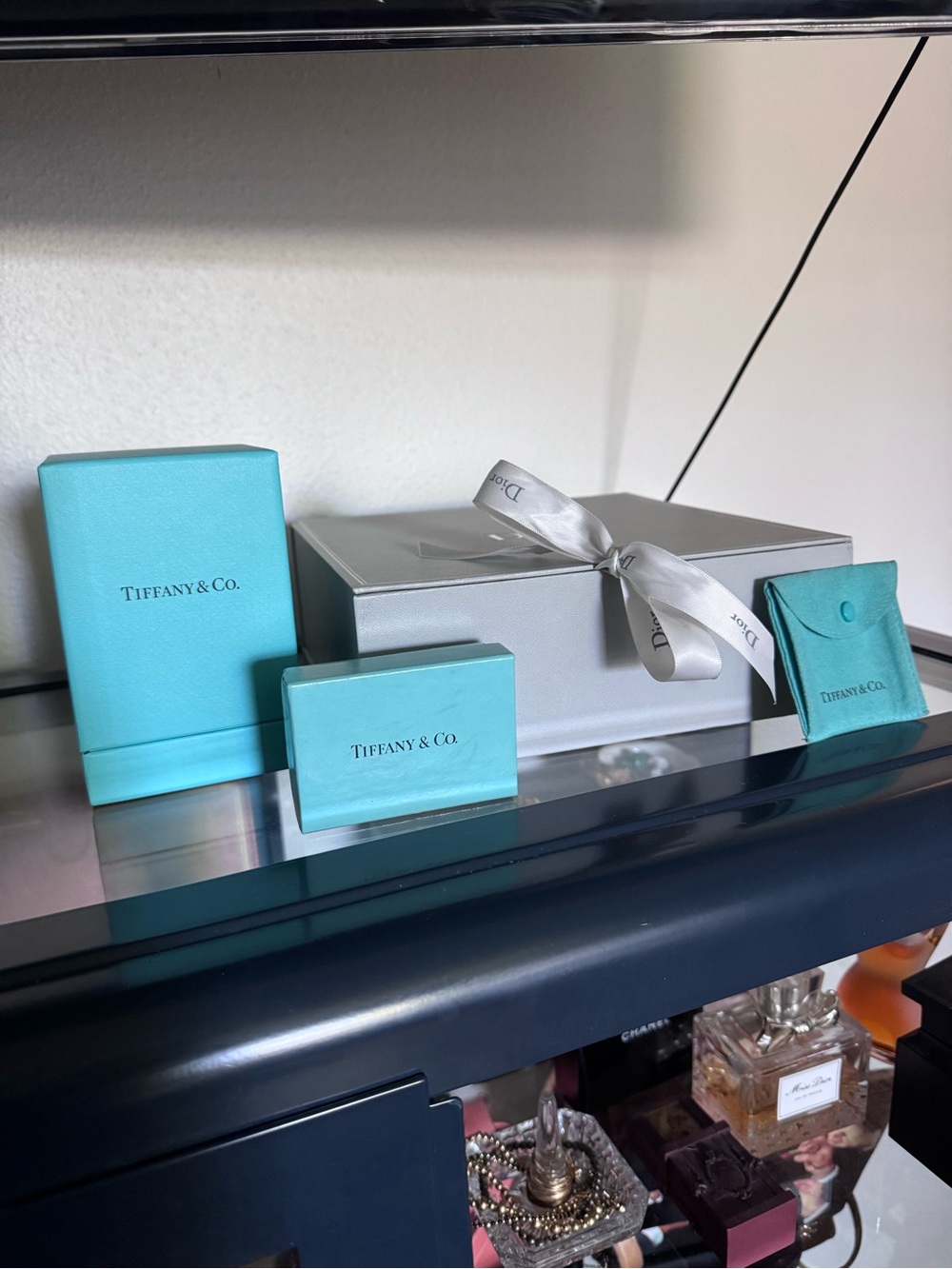 Designer boxes: Tiffany & Dior